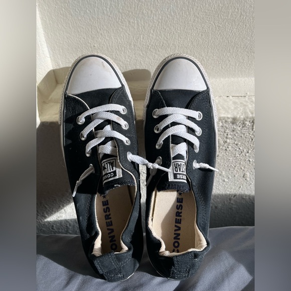 Converse Classic Black and White Sneakers - Picture 1 of 4